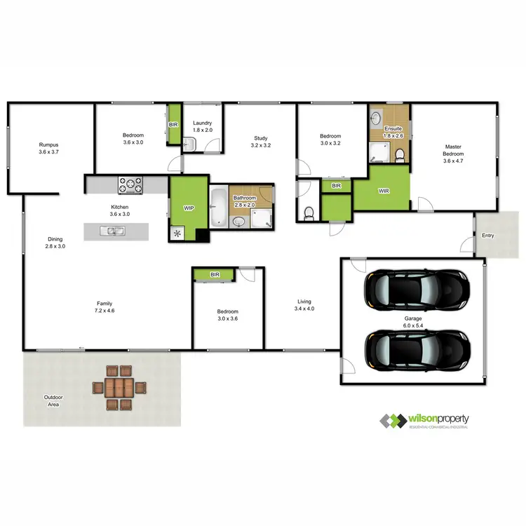 Floorplan of Homely house listing, 12 View Hill Drive, Traralgon VIC 3844