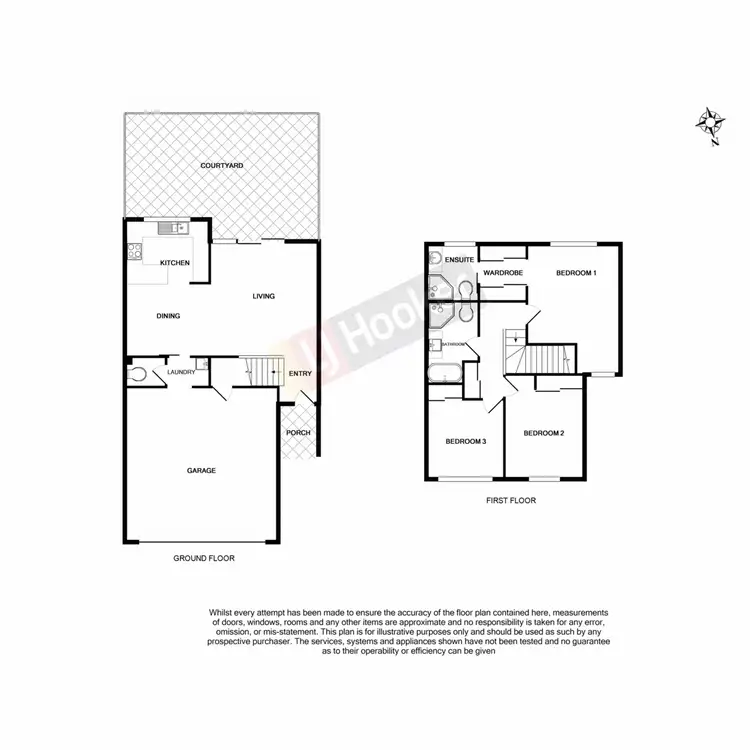 Floorplan of Homely townhouse listing, 18/28 Benhiam Street, Calamvale QLD 4116