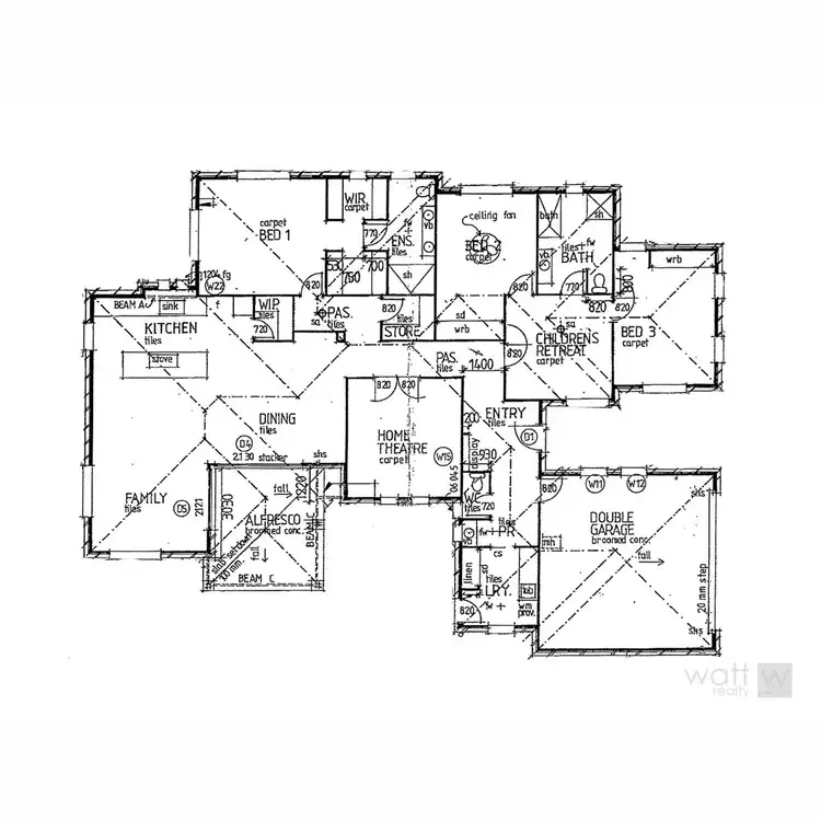 Floorplan of Homely house listing, 7 Singleton Place, Carseldine QLD 4034