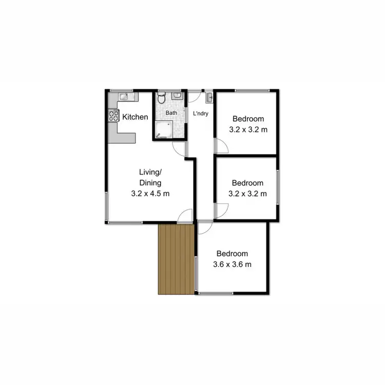 Floorplan of Homely house listing, 20 Johnson Street, Capel Sound VIC 3940