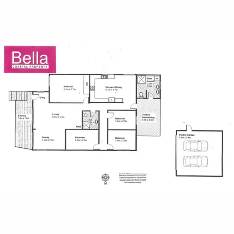 Floorplan of Homely house listing, 139 Camden Street, Ulladulla NSW 2539