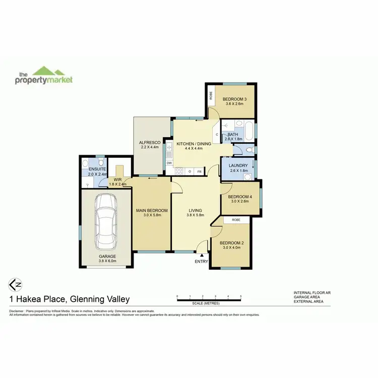 Floorplan of Homely house listing, 1 Hakea Place, Glenning Valley NSW 2261