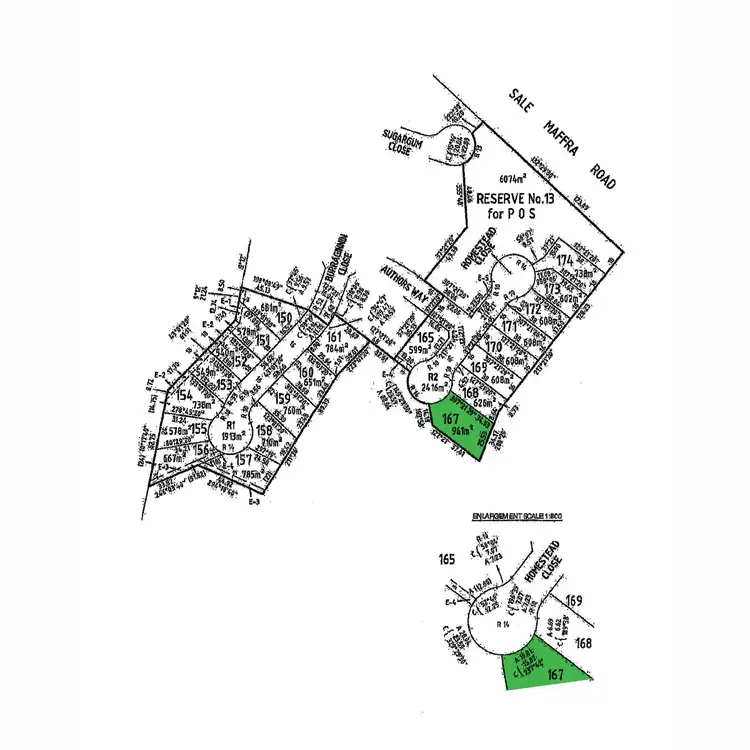 Floorplan of Homely land listing, LOT 167 Homestead Close, Sale VIC 3850