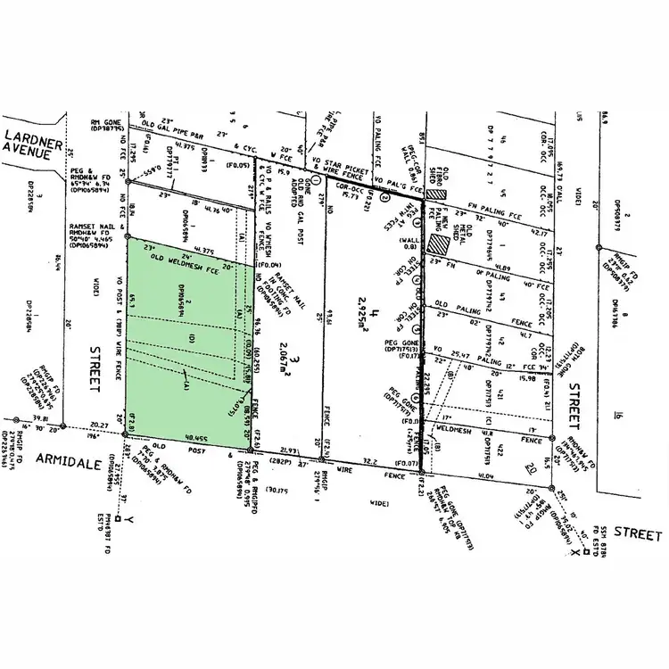 Floorplan of Homely land listing, 84 Armidale Street, South Grafton NSW 2460