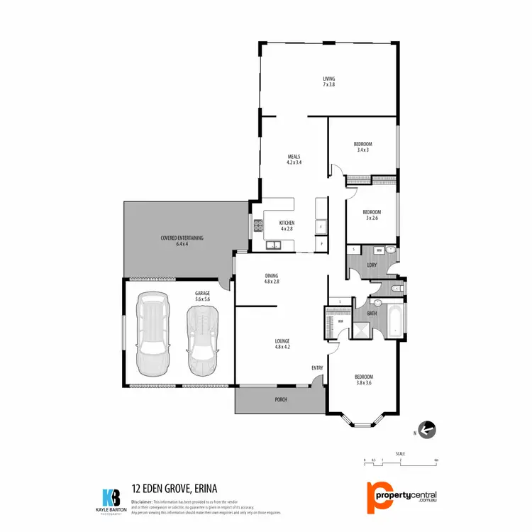 Floorplan of Homely house listing, 12 Eden Grove, Erina NSW 2250
