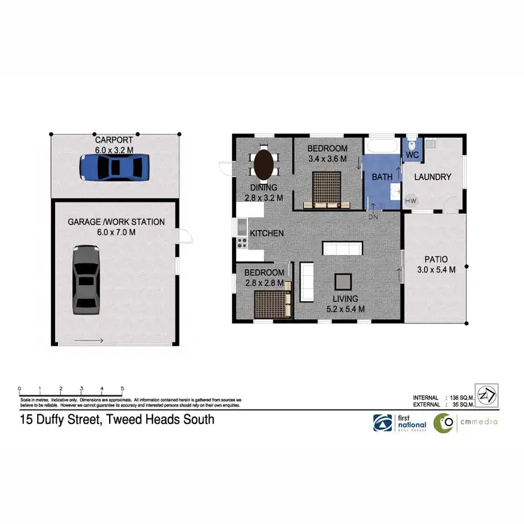 Floorplan of Homely house listing, 15 Duffy Street, Tweed Heads South NSW 2486