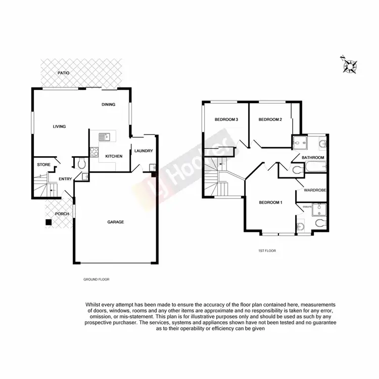 Floorplan of Homely townhouse listing, 13/34 Brandon Road, Runcorn QLD 4113