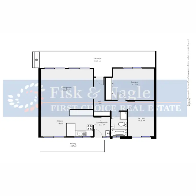 Floorplan of Homely house listing, 2 Garden Circle, Merimbula NSW 2548