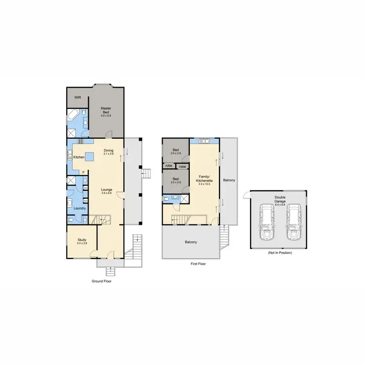 Floorplan of Homely house listing, 41 Avalon Drive, Rosebud VIC 3939