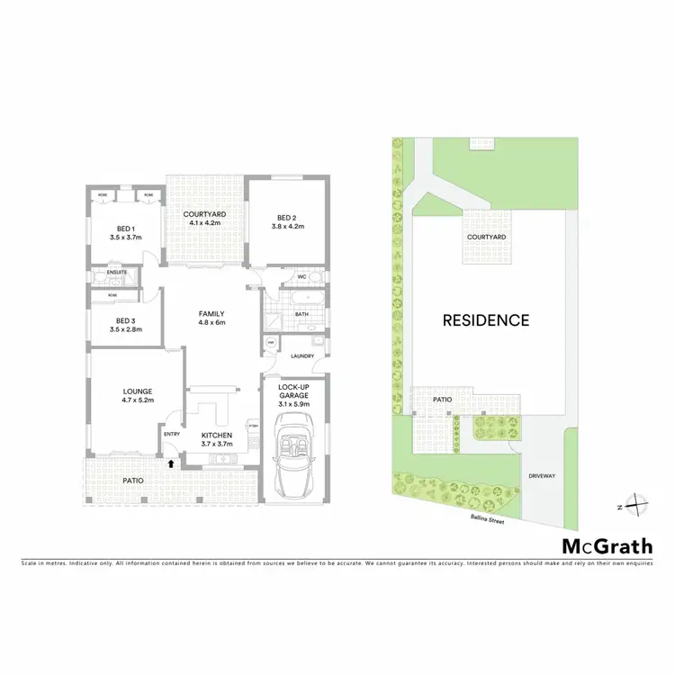 Floorplan of Homely house listing, 55 Ballina Street, Lennox Head NSW 2478