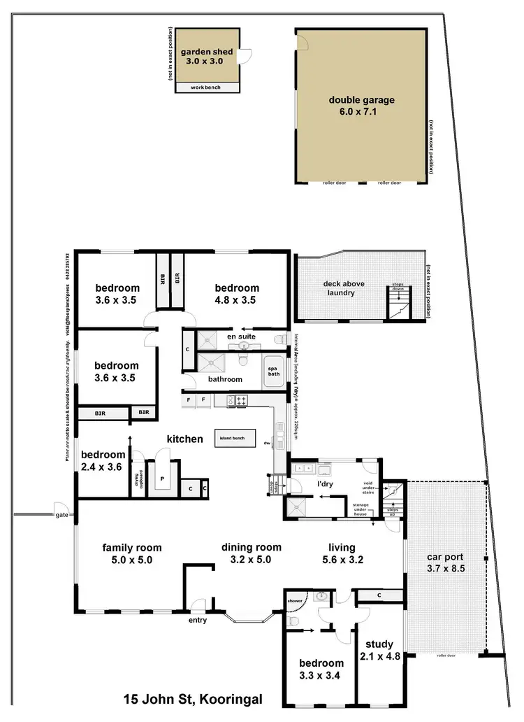 Floorplan of Homely house listing, 15 John Street, Kooringal NSW 2650