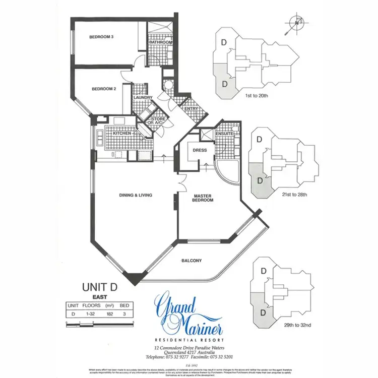 Floorplan of Homely apartment listing, 146/12 Commodore Drive, Paradise Waters QLD 4217