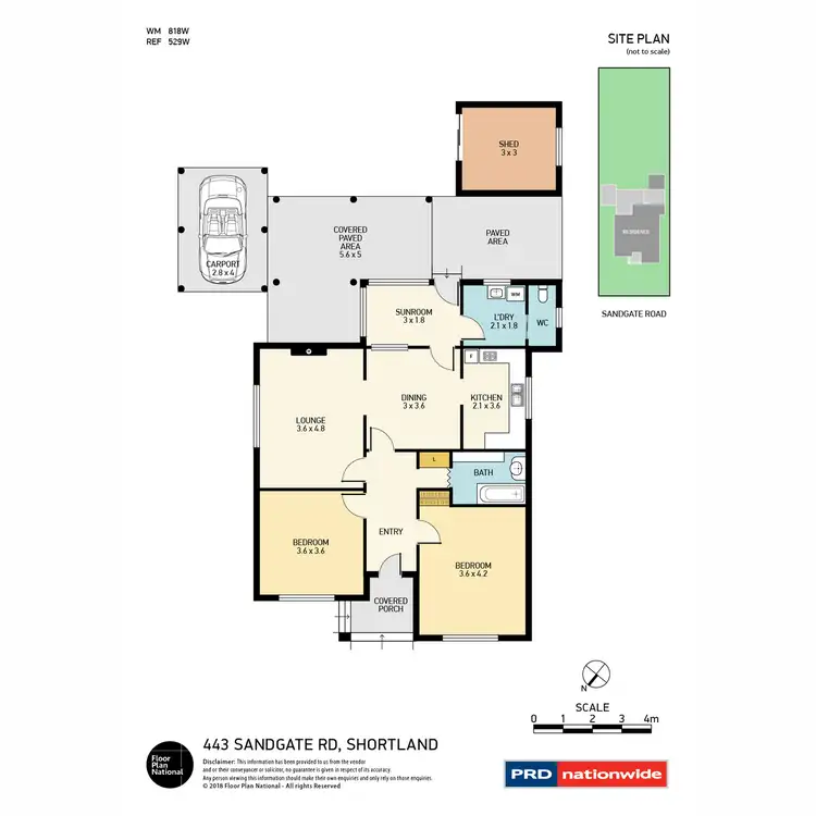 Floorplan of Homely house listing, 443 Sandgate Road, Shortland NSW 2307