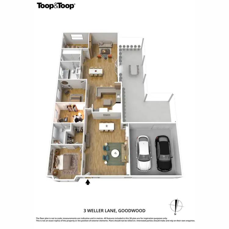 Floorplan of Homely house listing, 3 Weller Lane, Goodwood SA 5034