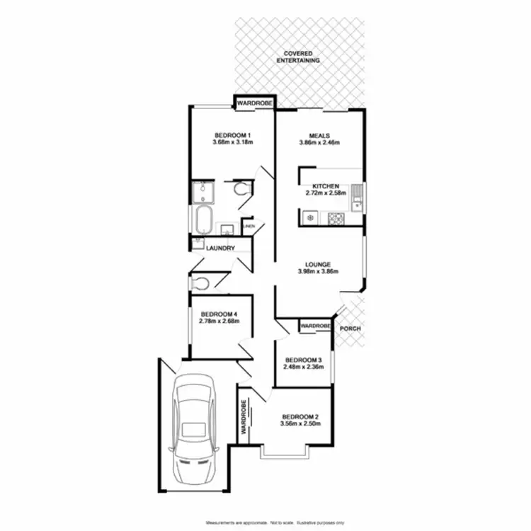 Floorplan of Homely house listing, 21 Friarbird Crescent, Glenmore Park NSW 2745