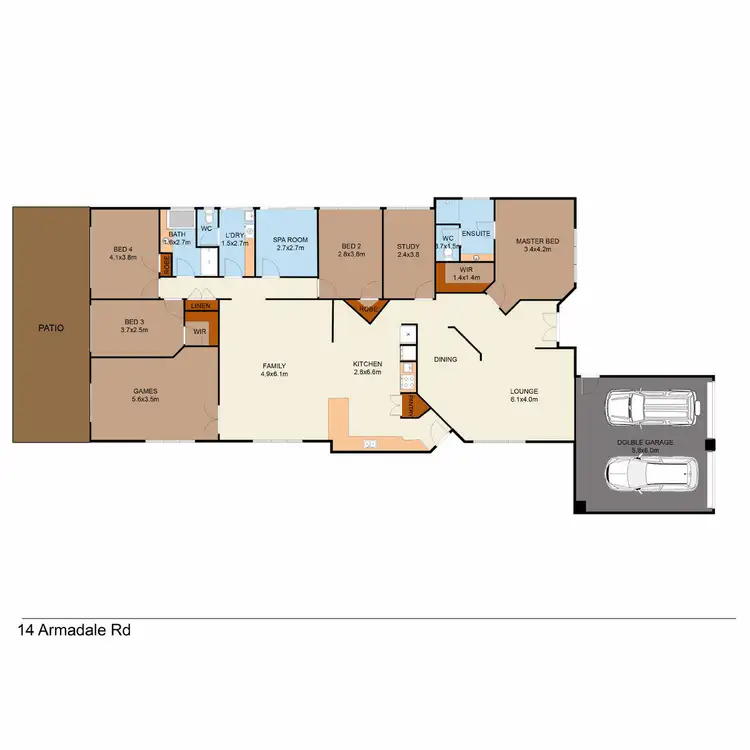 Floorplan of Homely house listing, 14 Armadale Road, Rivervale WA 6103
