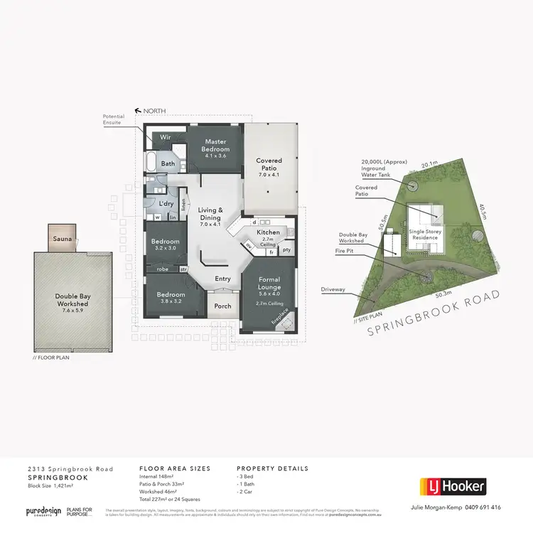Floorplan of Homely house listing, 2313 Springbrook Road, Springbrook QLD 4213