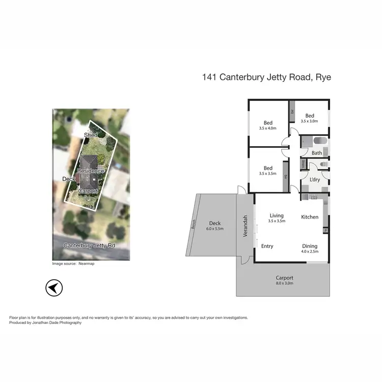 Floorplan of Homely house listing, 141 Canterbury Jetty Road, Rye VIC 3941