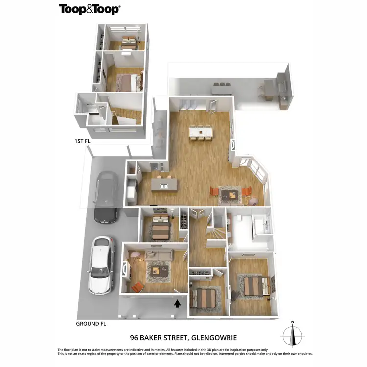 Floorplan of Homely house listing, 96 Baker Street, Glengowrie SA 5044