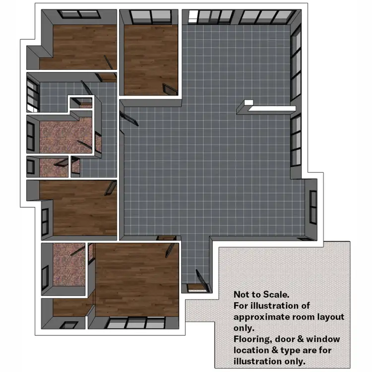 Floorplan of Homely house listing, 7 Antrim Place, Beckenham WA 6107