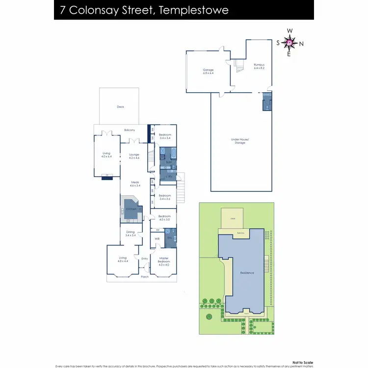 Floorplan of Homely house listing, 7 Colonsay Street, Templestowe VIC 3106