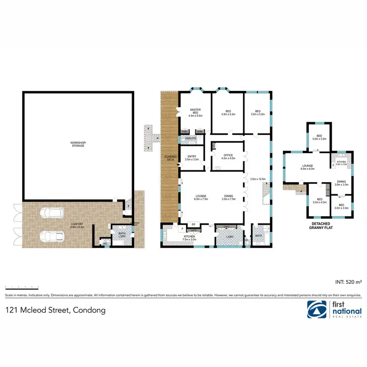 Floorplan of Homely house listing, 121 Mcleod Street, Condong NSW 2484