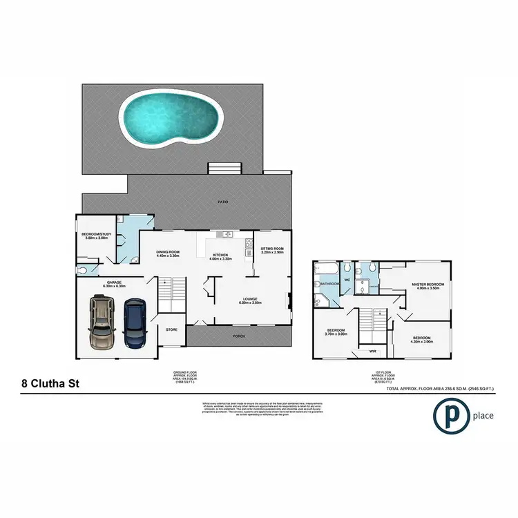 Floorplan of Homely house listing, 8 Clutha Street, Westlake QLD 4074