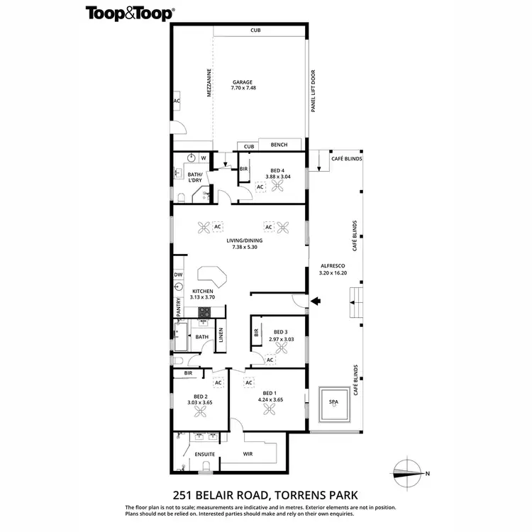 Floorplan of Homely house listing, 251 Belair Road, Torrens Park SA 5062