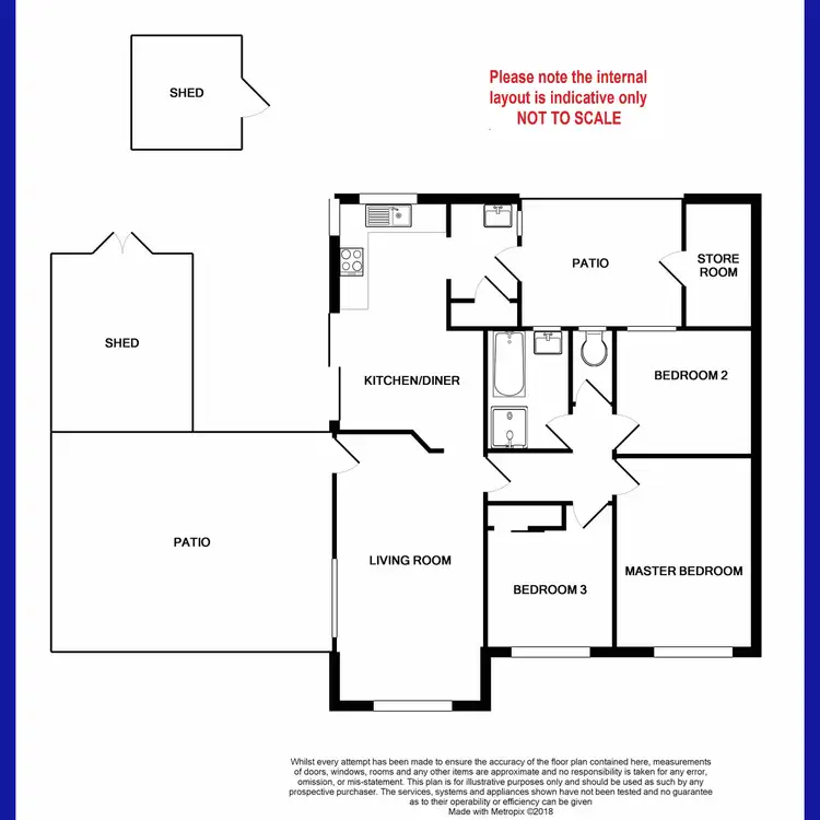 Floorplan of Homely unit listing, 6 Edgeware Street, Lynwood WA 6147