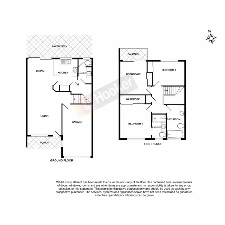 Floorplan of Homely townhouse listing, 13/12 Grandchester Street, Sunnybank Hills QLD 4109