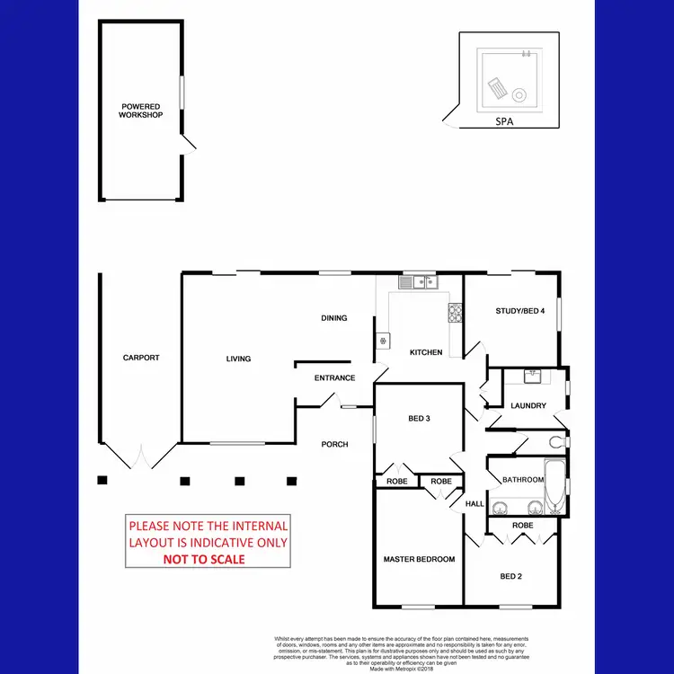 Floorplan of Homely house listing, 22 Estevan Way, Ferndale WA 6148