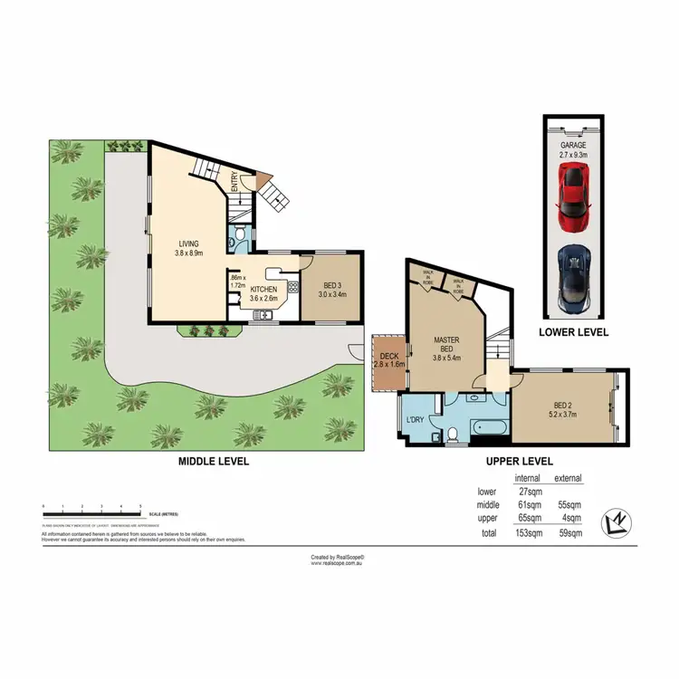 Floorplan of Homely townhouse listing, 6/12 Woodstock Avenue, Taringa QLD 4068