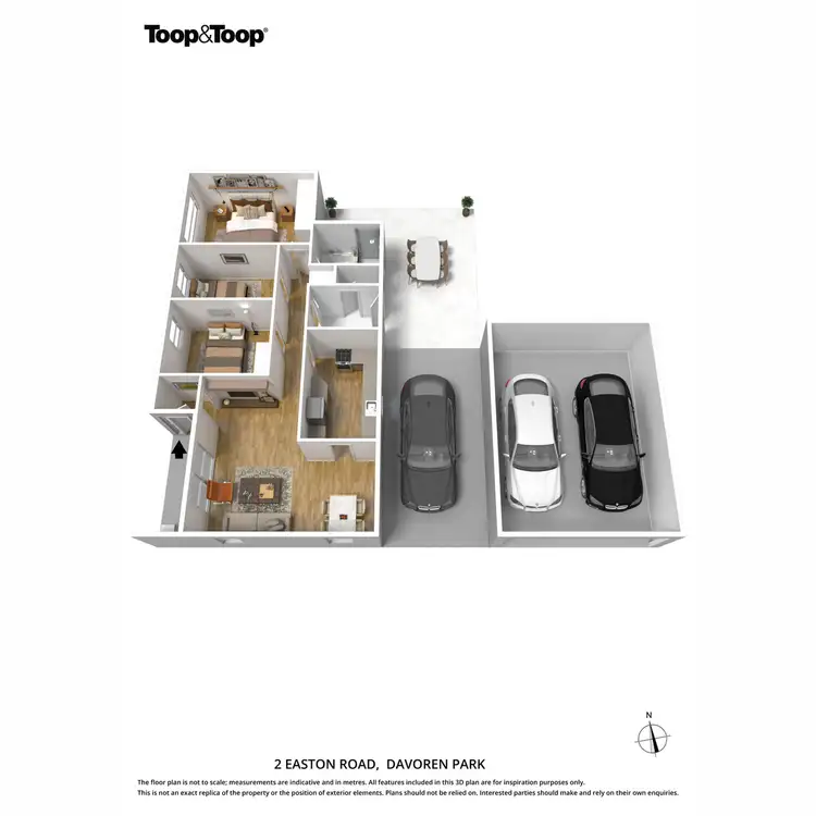 Floorplan of Homely house listing, 2 Easton Road, Davoren Park SA 5113