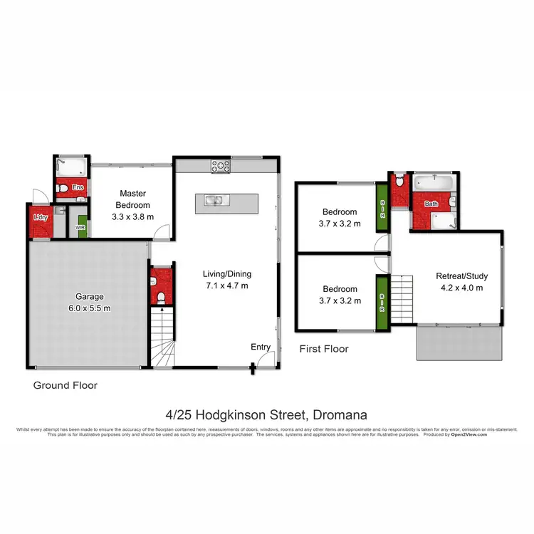 Floorplan of Homely townhouse listing, Address available on request