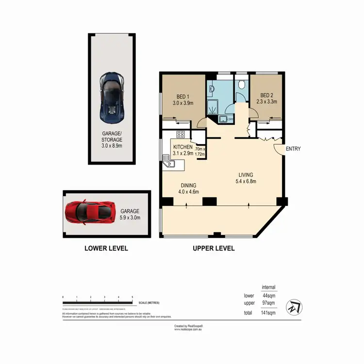 Floorplan of Homely apartment listing, 15/12 Bryce Street, St Lucia QLD 4067