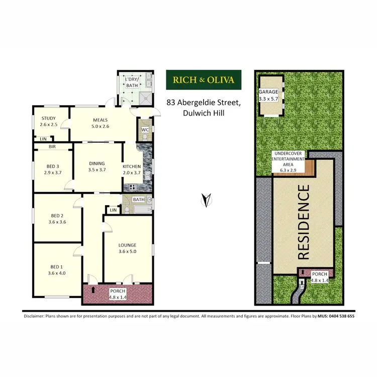 Floorplan of Homely house listing, 83 Abergeldie Street, Dulwich Hill NSW 2203