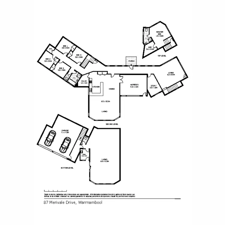 Floorplan of Homely house listing, 87 Merrivale Drive, Warrnambool VIC 3280