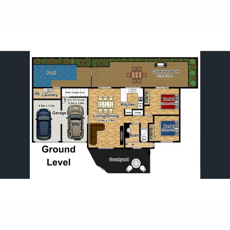 Floorplan of Homely apartment listing, 2/56 Veivers Road, Palm Cove QLD 4879