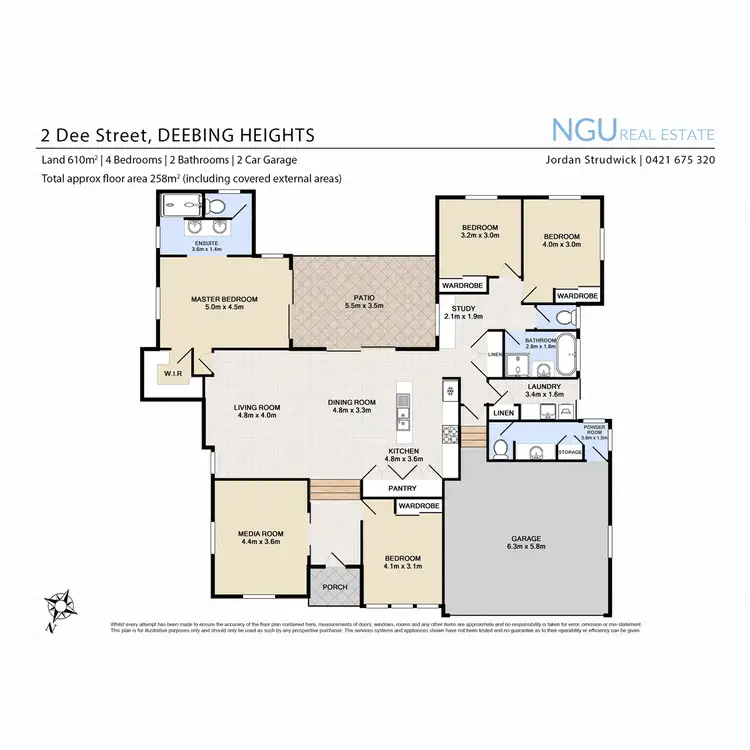 Floorplan of Homely house listing, 2 Dee Street, Deebing Heights QLD 4306