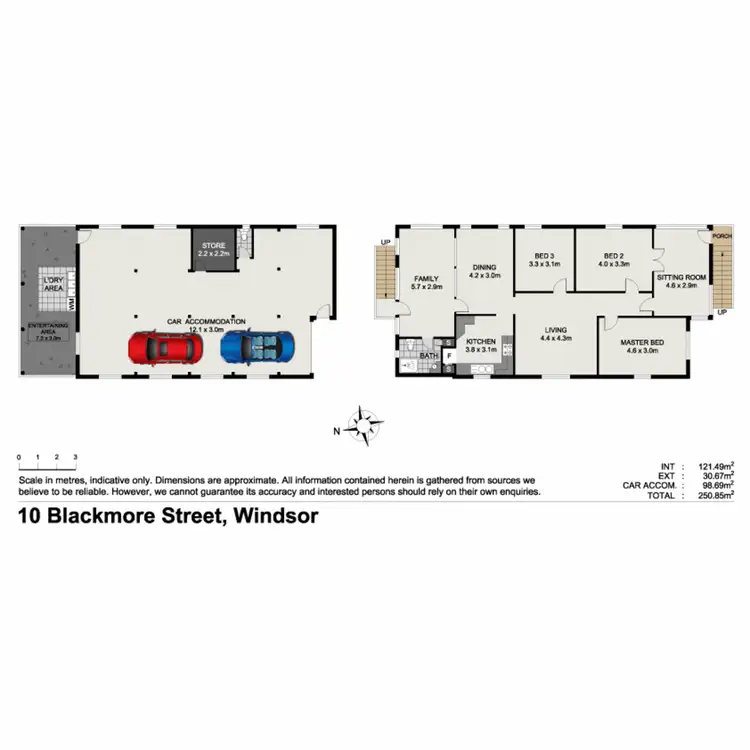 Floorplan of Homely house listing, 10 Blackmore Street, Windsor QLD 4030