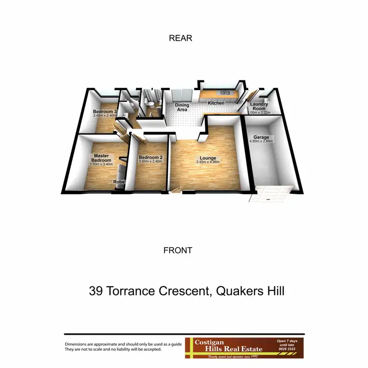 Floorplan of Homely house listing, 39 Torrance Crescent, Quakers Hill NSW 2763