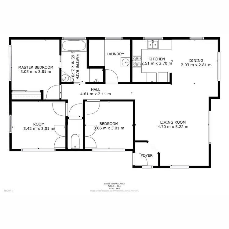 Floorplan of Homely house listing, 12 Magnolia Court, Brighton TAS 7030