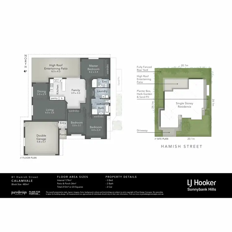 Floorplan of Homely house listing, 81 Hamish Street, Calamvale QLD 4116