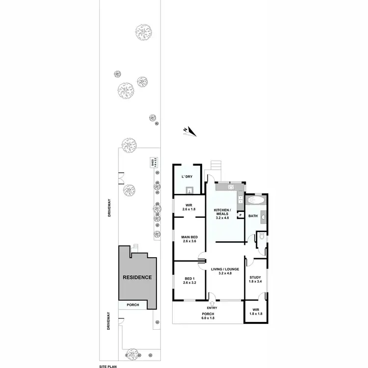 Floorplan of Homely house listing, 11 Vineyard Street, One Mile QLD 4305