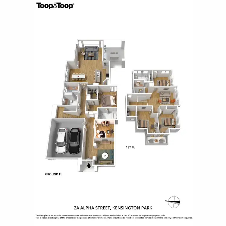 Floorplan of Homely house listing, 2A Alpha Street, Kensington Park SA 5068