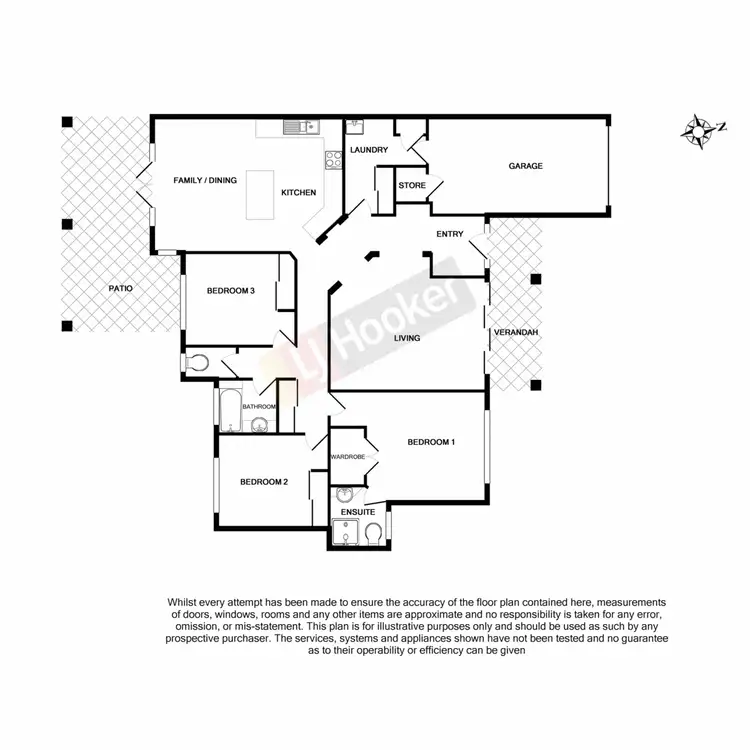 Floorplan of Homely villa listing, 13/24 Radan Street, Sunnybank Hills QLD 4109