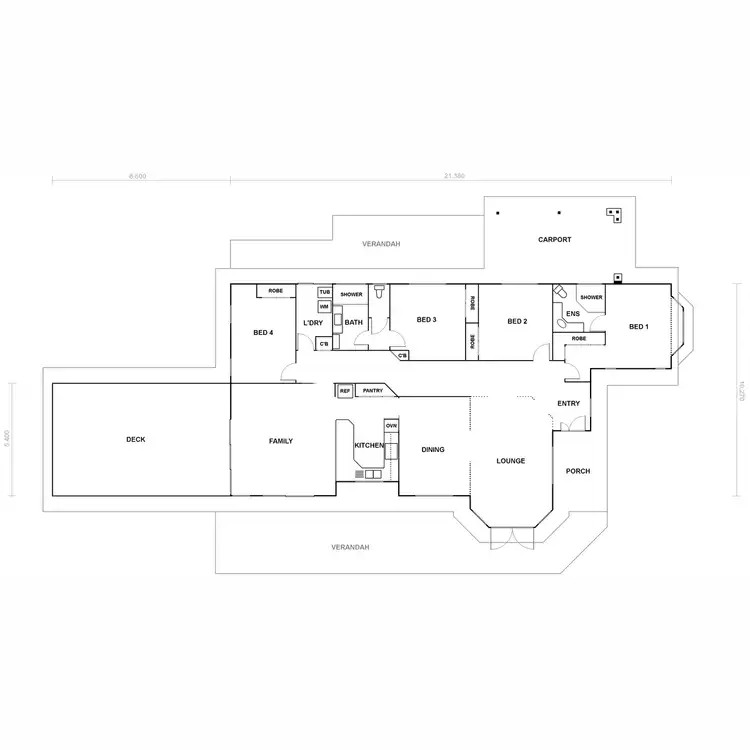Floorplan of Homely house listing, 1 Kynuna Court, Karana Downs QLD 4306