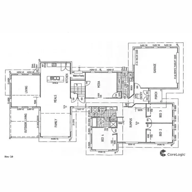 Floorplan of Homely house listing, 13 Emmaville Crescent, Ormeau QLD 4208