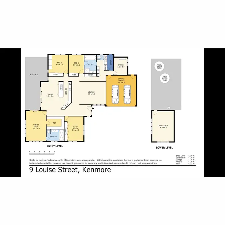 Floorplan of Homely house listing, 9 Louise Street, Kenmore QLD 4069