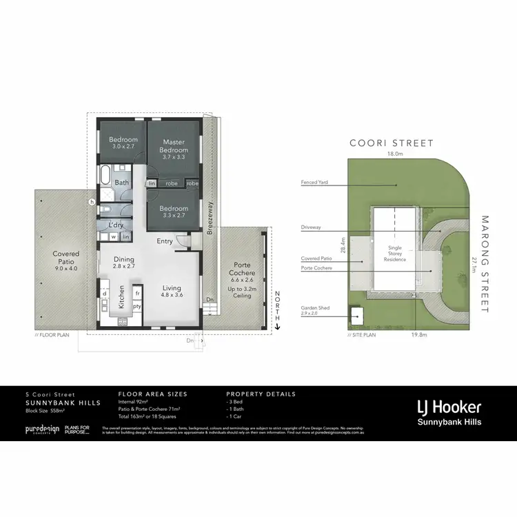 Floorplan of Homely house listing, 5 Coori Street, Sunnybank Hills QLD 4109